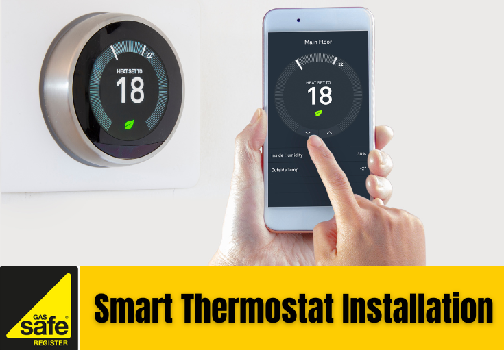 smart thermostat installation Hoo